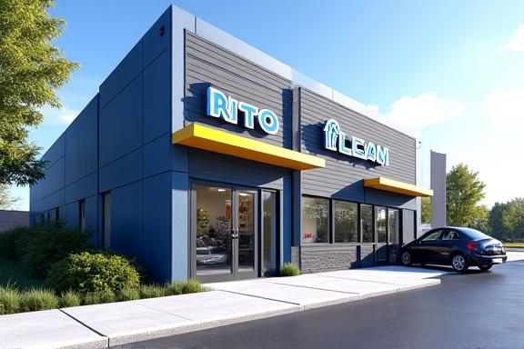 Rito Clean 店舗の外観